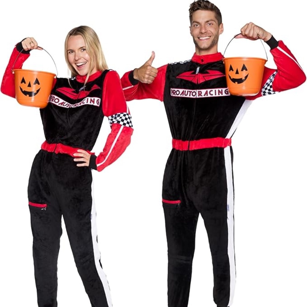 Race Car zip up costume, Medium